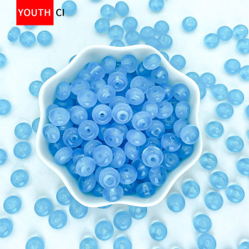5*8mm Jade Glass Beads Wheel Abacus Jewelry Accessories Separated Loose