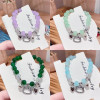 Cute Kitty Cat Candy Color Bracelet Love Bell Versatile Student Bracelet