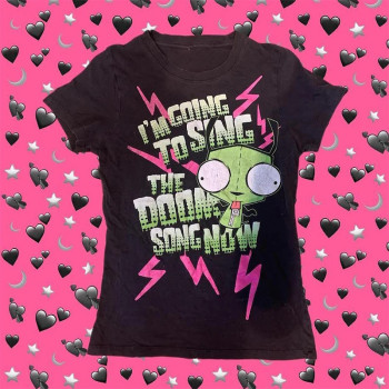 Ouma Cotton Aesthetic Emo Y2k Tops Summer Baby Tees Str