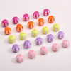12mm Acrylic Watermelon Pattern Two-color Round Beads Bead Material Loose Diy Handmade