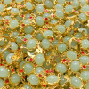 Gold Inlaid Jade Alloy Jewelry Diy Accessories Safety Buckle Gourd Blessing Hand String