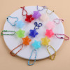 Jelly Color Star Bead Chain Set Keychain Pendant Diy Handmade Bag Decorative Material