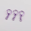 Color Electrophoresis Alloy C Buckle with 8-character Keychain Diy Handmade Toy Doll