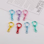 Color Electrophoresis Alloy C Buckle with 8-character Keychain Diy Handmade Toy Doll