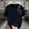 Pure Cotton Summer New Style Short-sleeved T-shirt for Men and Women, National Trend