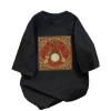 Pure Cotton Short-sleeved Women's T-shirt Summer 2025 New Loose T-shirt Design Niche and