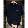 Pure Cotton 2024 New Summer Short-sleeved T-shirts for Men and Women Heavyweight Loose