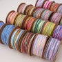 Polyester Hand-rolled Cotton Thread Plus Gold Starry Sky Section Dyed Handmade Diy
