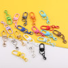 Candy Color Paint Revolving Door Buckle Hanging Lobster Set Diy Handmade Plush Toy Key