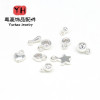 14k Gold-filled Color-preserving Love Pendant, Micro-inlaid Diy Jewelry Accessories