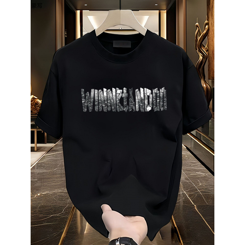 Ouma Pure Cotton Is Exclusively for Overseas ~heavyweight Short-sleeved T-shirts for Men