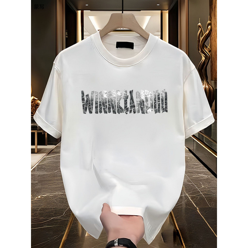 Ouma Pure Cotton Is Exclusively for Overseas ~heavyweight Short-sleeved T-shirts for Men