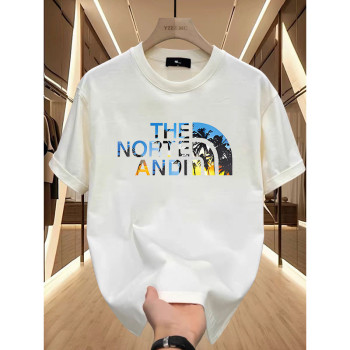 Pure Cotton Exclusively for Overseas ~heavyweight Short-sleeved T-shirts for Men and