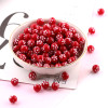 10mm Red Polka Dot Round Acrylic Beads Diy Handmade Beaded Earrings Bracelet Jewelry