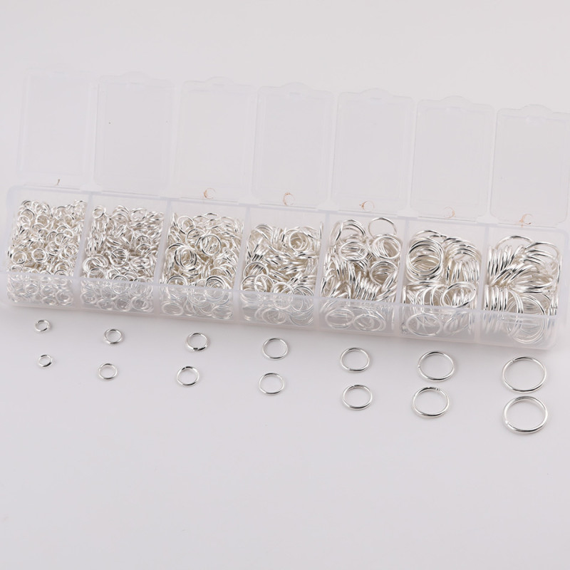 4-12mm Single Circle Double Metal Box Decoration Accessories Diy Handmade Connection