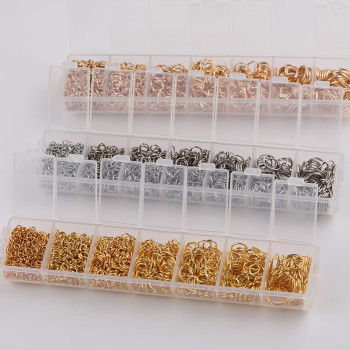 4-12mm Single Circle Double Metal Box Decoration Accessories Diy Handmade Connection