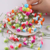 Colorful Simulation Mushroom Mini Foam Fruit Gardening Succulent Potted Plug-in Christmas