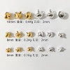 Ancient Style One-word Opening Small Bell Pendant Diy Jewelry Accessories Hairpin