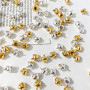 Ancient Style One-word Opening Small Bell Pendant Diy Jewelry Accessories Hairpin