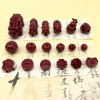 National Style Cinnabar Cultural Toy Accessories Buddha Beads Bracelet Beaded Diy Jewelry