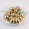 28mm Alloy Wind Chime Hat with Bell Core Pendant Christmas Material Holiday Decoration