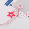 Creative Hollow Star Chain Buckle Cord Key Lanyard Diy Handmade Bag Decoration Pendant