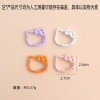 New Dopamine Zinc Alloy Bow Kt Cat Spring Buckle Keychain Connection Diy Handmade Jewelry