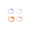 New Dopamine Zinc Alloy Bow Kt Cat Spring Buckle Keychain Connection Diy Handmade Jewelry