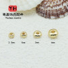 14k Gold-filled Color-protected Abacus Beads Spacer Material Handmade Diy Jewelry