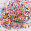 Mixed Color Special-shaped Color-plated Love Stars Flowers Sequins Diy Handmade Manicure