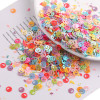 Mixed Color Special-shaped Color-plated Love Stars Flowers Sequins Diy Handmade Manicure