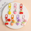New Candy-colored Resin Fruit Keychain Simulation Fun Bag Pendant Diy Cute Jewelry