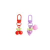 New Candy-colored Resin Fruit Keychain Simulation Fun Bag Pendant Diy Cute Jewelry