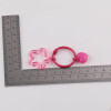 Dopamine Color Transparent Hollow Five-pointed Star Love Book Ring Keychain Diy Headphone