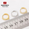 Color-preserving 14k Gold-filled Earrings Inlaid with Zircon Fashion Semi-finished