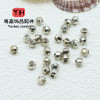 14k Gold-filled Color-preserving Solid Laser Beads, Faceted Spacer Bracelet Necklace Diy