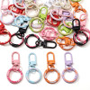 Colorful Donut Alloy Spring Buckle Handmade Diy Jewelry Accessories Luggage Toy Pendant