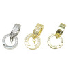Copper-plated 18k Gold Strong Color Retention Micro-inlaid Buckle Pearl Necklace Head