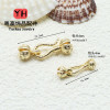 14k Gold-filled Color-preserving Flower Bud Double-wrapped Buckle Bracelet Necklace Head
