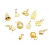 Ancient Dumb Gold Diy Accessories Sand Necklace Pendant Bracelet Separated Beads Loose