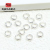 14k Gold-filled Color-protected String Double-hole Closed Ring Diy Pearl Bracelet