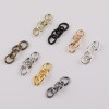 Metal Four-link Chain Single Extension O-shaped Keychain Single-turn Connecting Material