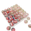 8-16mm Luminous Light-changing Resin Beads Uv Color-changing Fine Glitter Cat Eye Jewelry