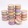 Polyester Hand-rolled Cotton Thread Plus Gold Starry Sky Section Dyed Handmade Diy