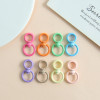 New Rotating Colorful Universal Buckle Jewelry Accessories Zinc Alloy Diy Key Pendant