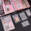 Pvc Transparent Side Hole Offset Bag Storage Bag Bead Bag Protective Cover Handmade Diy