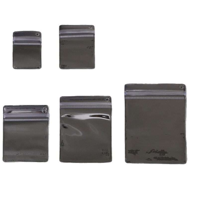 Pvc Transparent Side Hole Offset Bag Storage Bag Bead Bag Protective Cover Handmade Diy