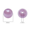 Acrylic Uv Mermaid Ji Straight Hole Round Beads Diy Beaded Bracelet Mobile Phone Chain