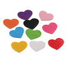 38mm Color Pu Leather Love Heart English Letter Pendant Diy Handmade Keychain Accessories