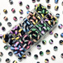 Hot Style Contrasting Colored Glass Transfer Beads Imitation Jade Transparent Diy Lucky